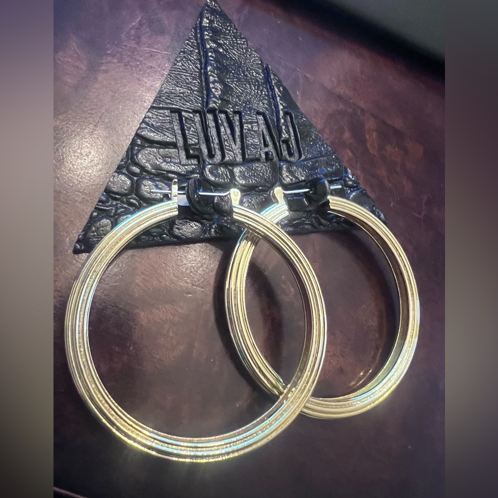 Gold Hoop Earrings